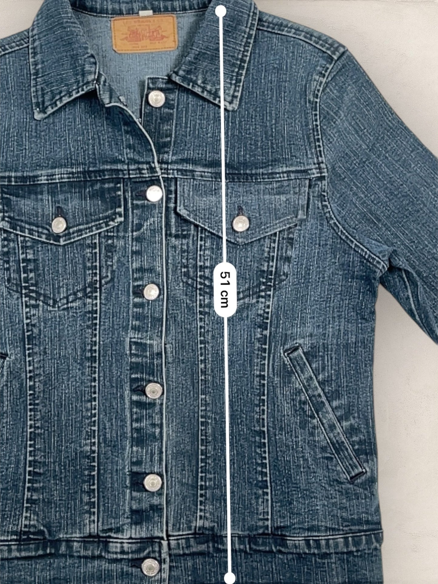 Veste En Jeans Levis Femme #1054 - BLEU - S - amifrip - Friperie en ligne et vêtements vintage