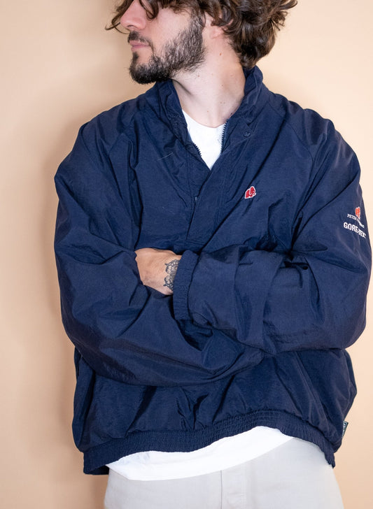Veste half - zip peter fleming 1187 - BLEU - XL - amifrip - Friperie en ligne et vêtements vintage