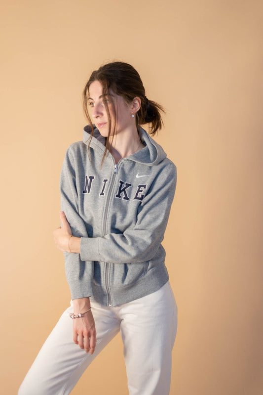 Veste Zippée NIKE Femme 916 - GRIS - S - amifrip - Friperie en ligne et vêtements vintage