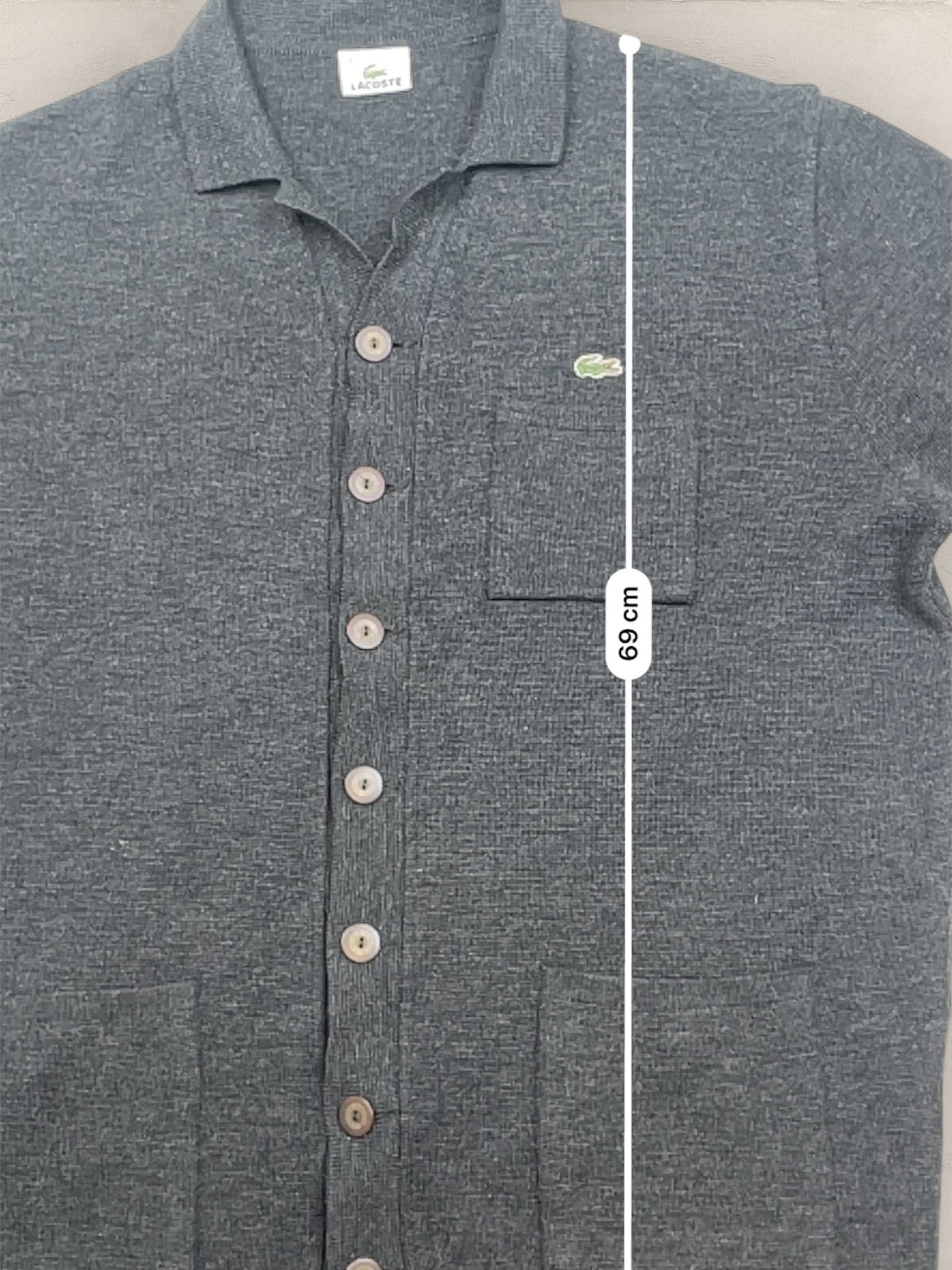 Veste/Chemise Homme Lacoste Gris L Ref:3275 - Gris - L - amifrip